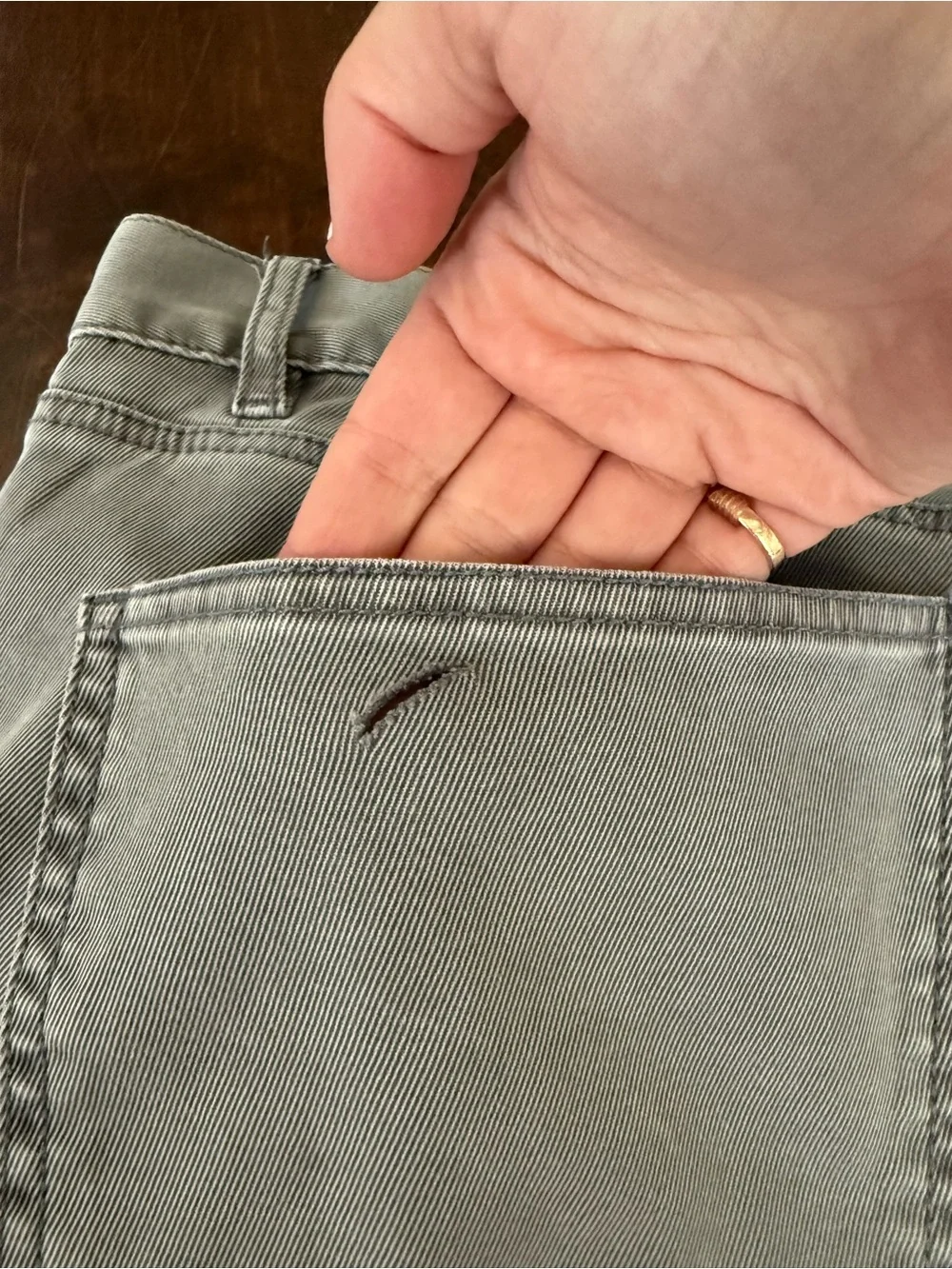 Faherty pants size